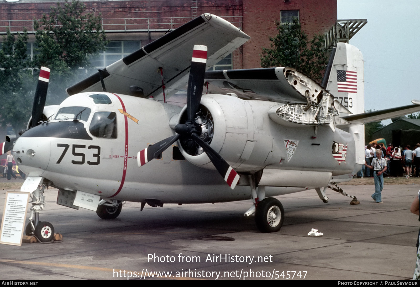 Aircraft Photo of 136753 / 6753 | Grumman C-1A Trader | USA - Navy | AirHistory.net #545747