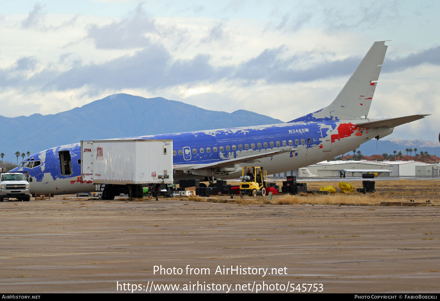 Aircraft Photo of N346SW | Boeing 737-3H4 | Southwest Airlines | AirHistory.net #545753