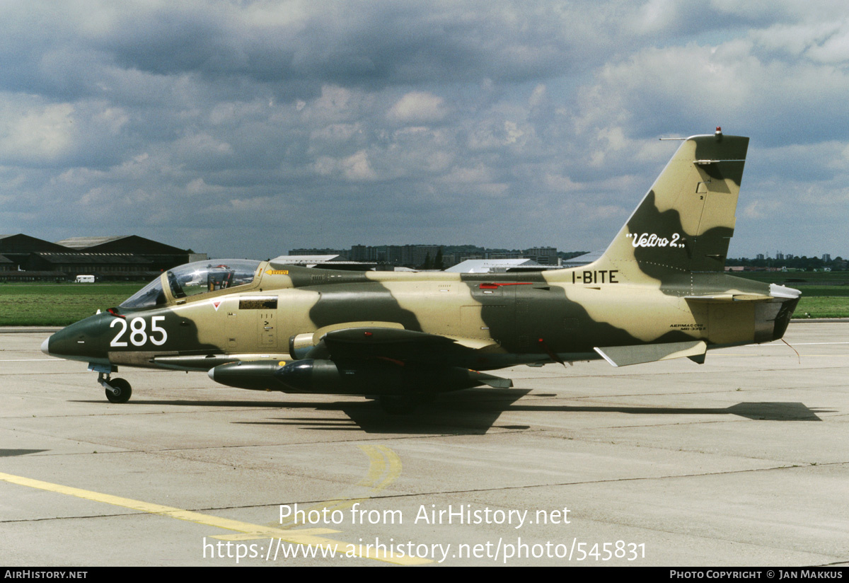 Aircraft Photo of I-BITE | Aermacchi MB-339K Veltro 2 | Aermacchi | AirHistory.net #545831