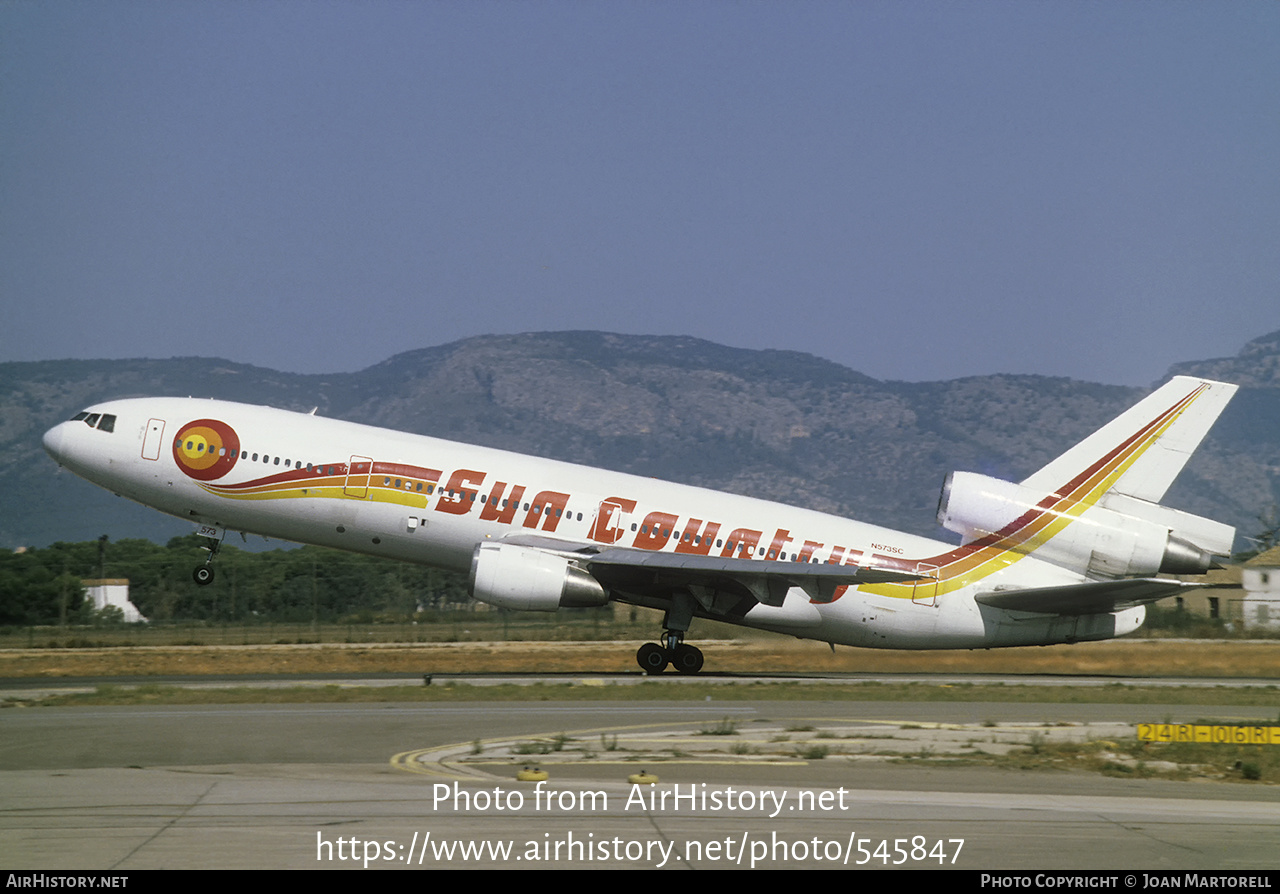 Aircraft Photo of N573SC | McDonnell Douglas DC-10-10 | Sun Country Airlines | AirHistory.net #545847