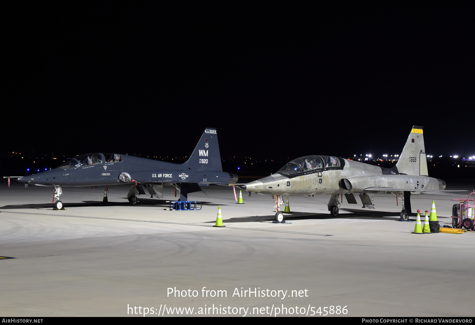 Aircraft Photo of 70-1559 | Northrop T-38A Talon | USA - Air Force | AirHistory.net #545886