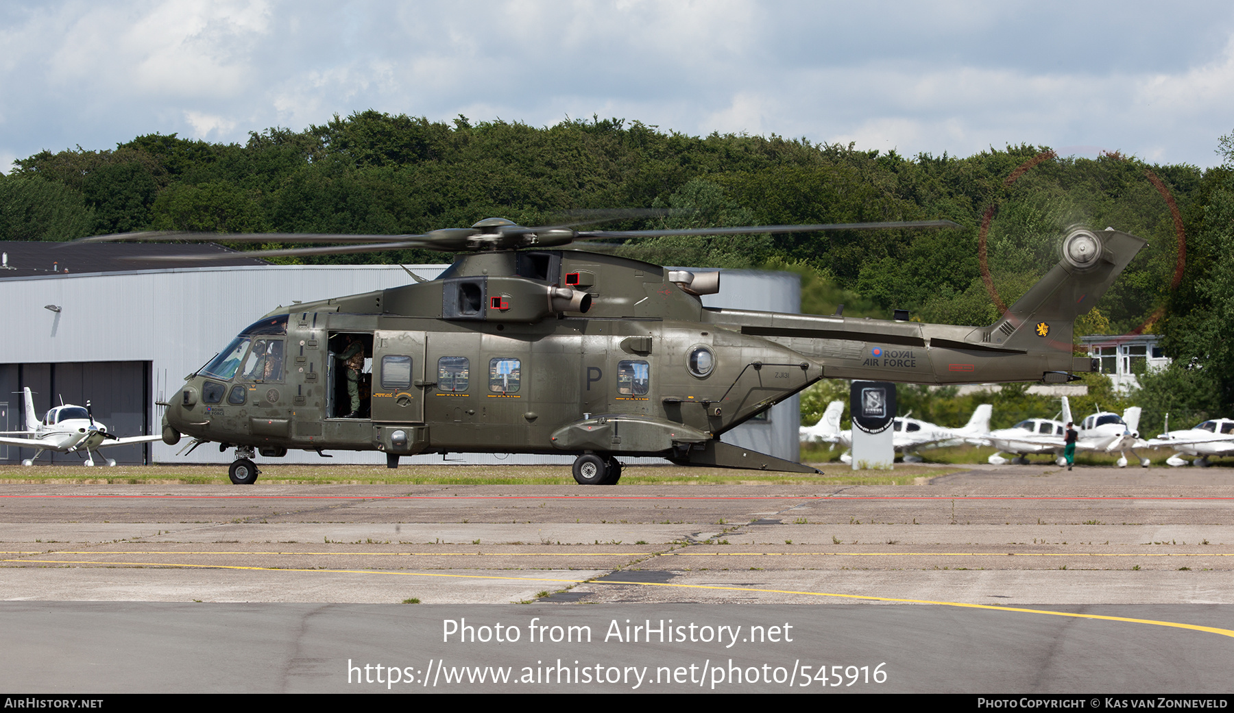 Aircraft Photo of ZJ131 | EHI EH101-411 Merlin HC3 | UK - Air Force | AirHistory.net #545916