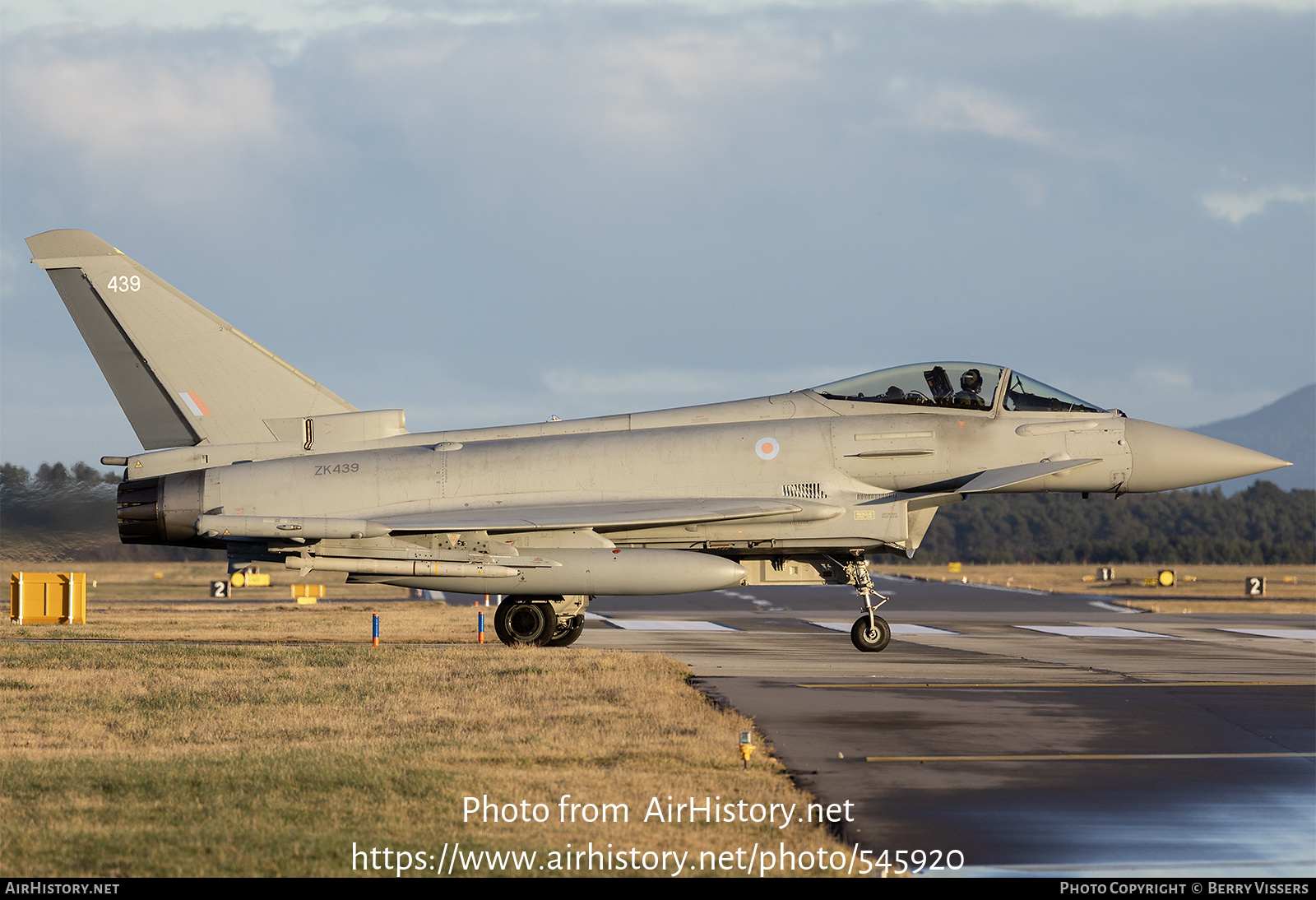 Aircraft Photo of ZK439 | Eurofighter EF-2000 Typhoon FGR4 | UK - Air Force | AirHistory.net #545920