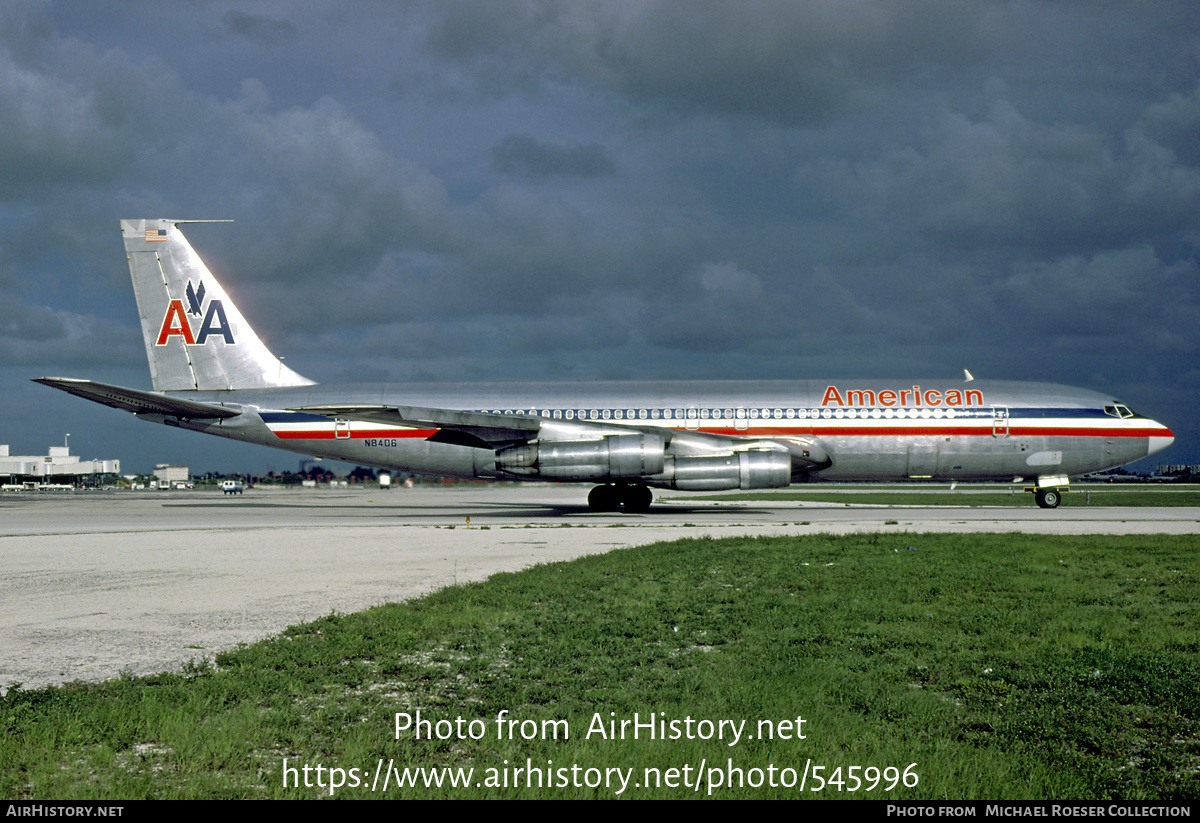 Aircraft Photo of N8406 | Boeing 707-323C | American Airlines ...