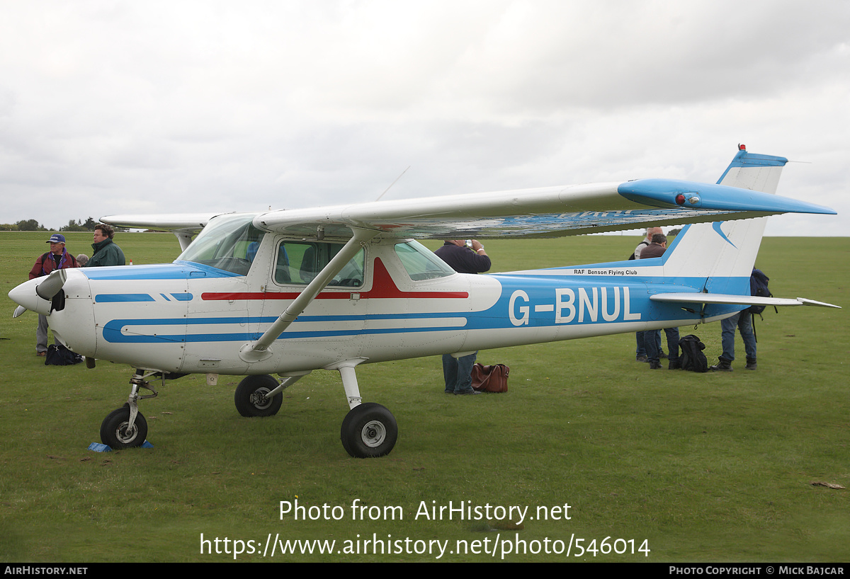 Aircraft Photo of G-BNUL | Cessna 152 | RAF Benson Flying Club | AirHistory.net #546014