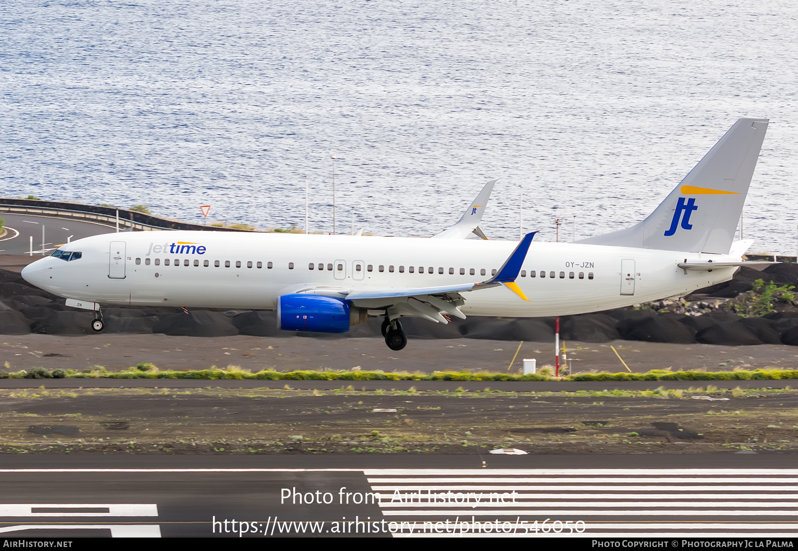 Aircraft Photo of OY-JZN | Boeing 737-8K5 | Jettime | AirHistory.net #546050