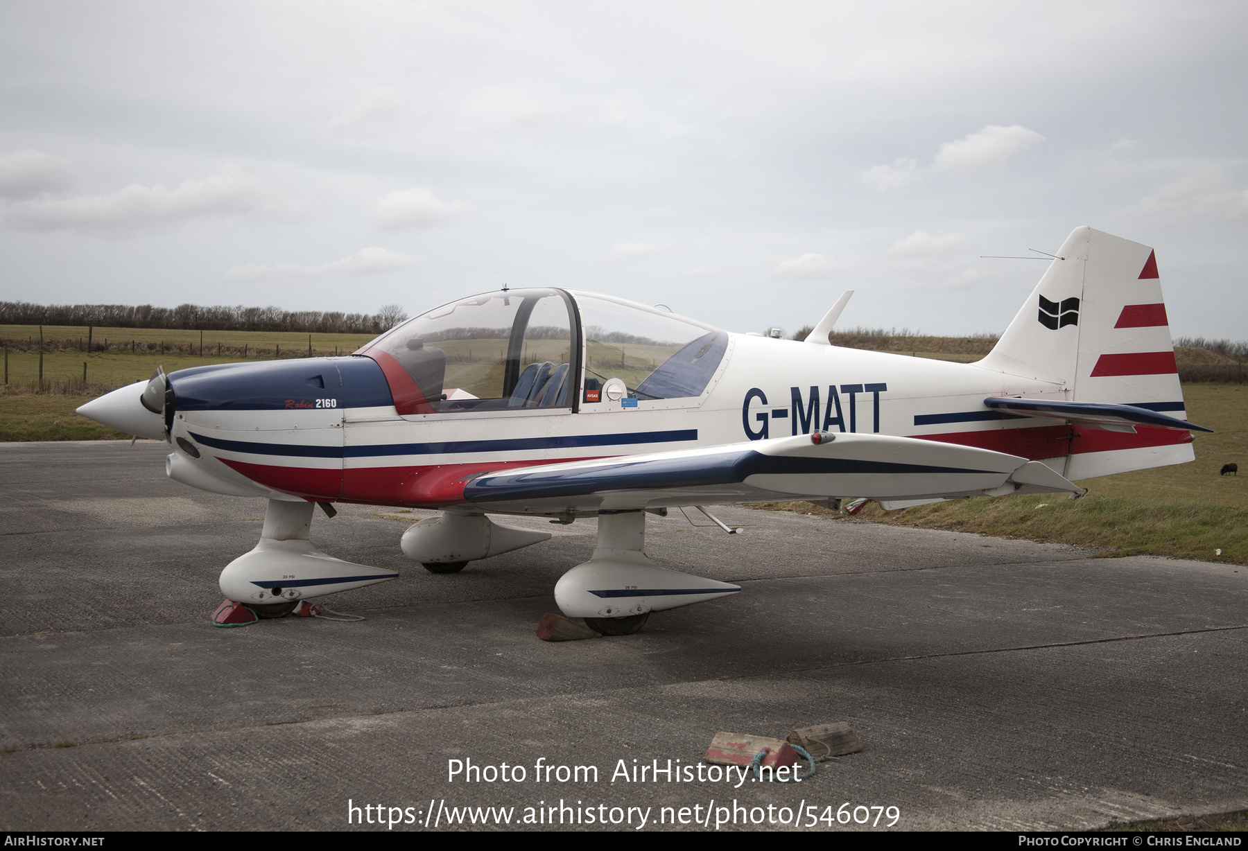 Aircraft Photo of G-MATT | Robin R-2160 Alpha Sport | AirHistory.net #546079