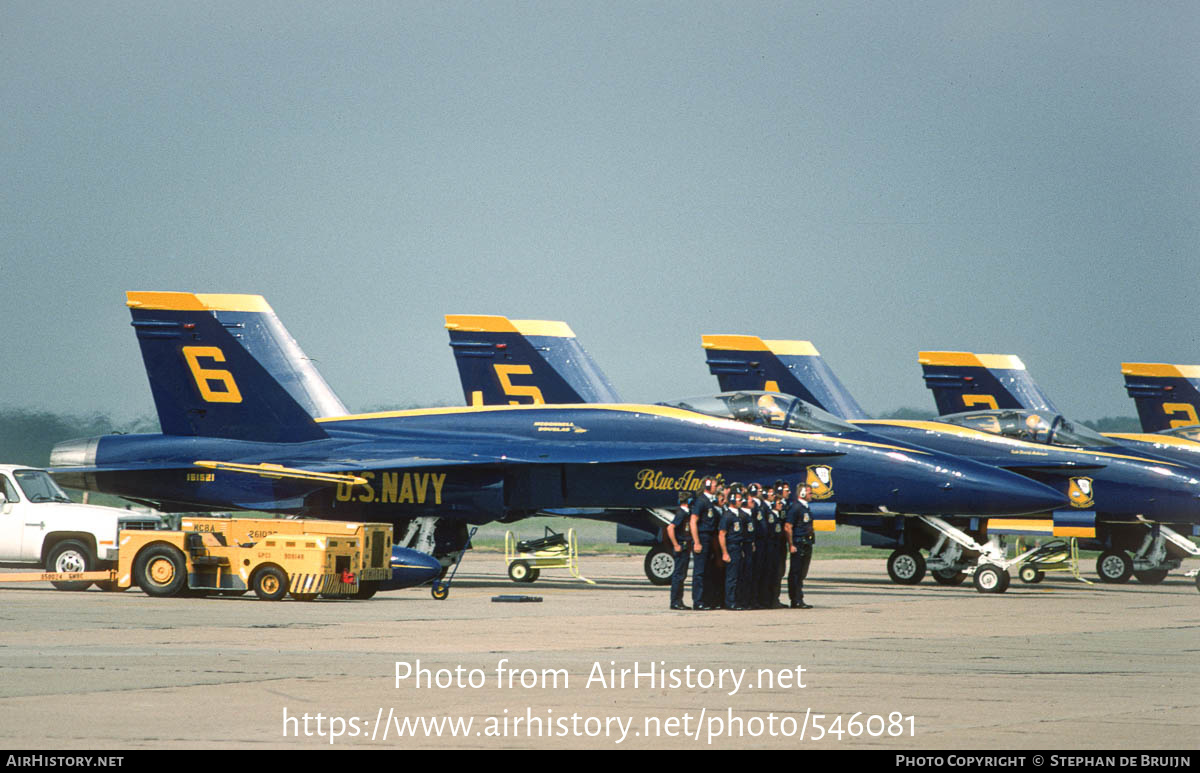 Aircraft Photo of 161521 | McDonnell Douglas F/A-18A Hornet | USA - Navy | AirHistory.net #546081