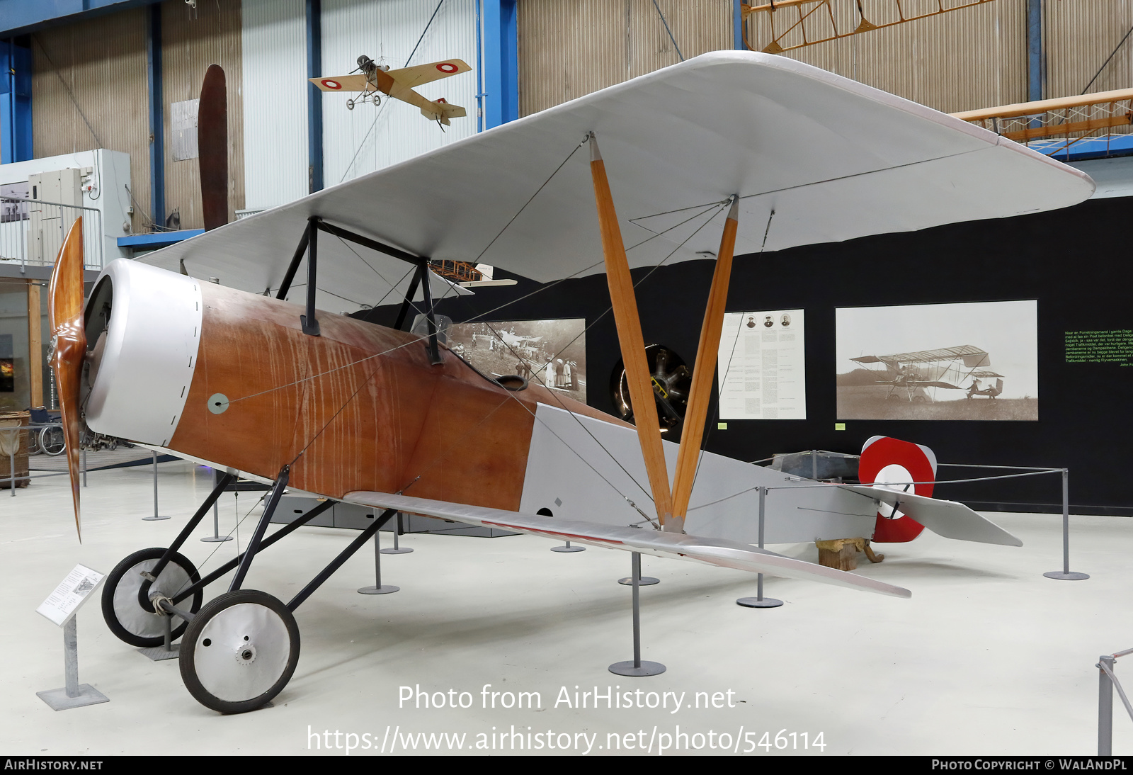 Aircraft Photo of No Reg | Nielsen & Winther Type AA Replica | Denmark - Army | AirHistory.net #546114