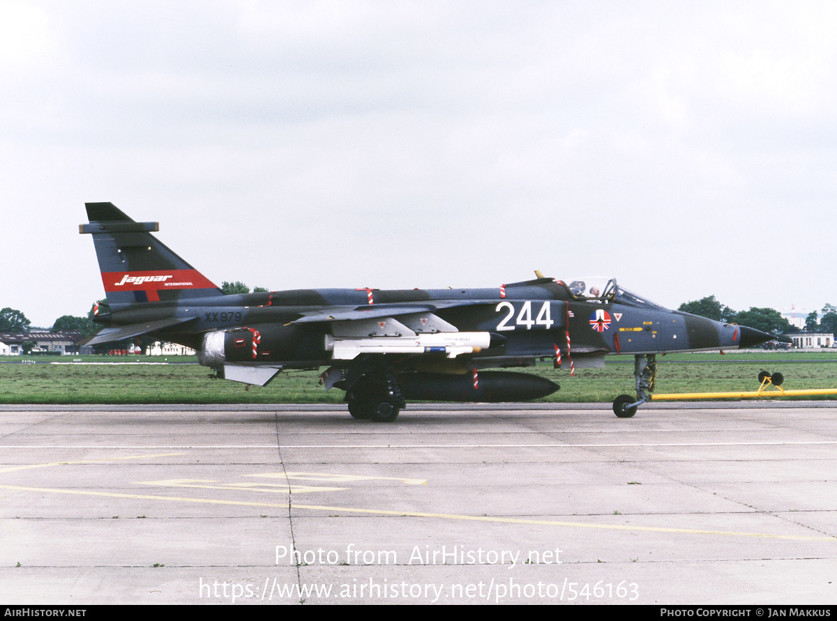 Aircraft Photo of XX979 | Sepecat Jaguar GR1A | UK - Air Force | AirHistory.net #546163