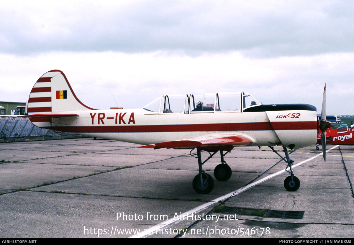 Aircraft Photo of YR-IKA | Yakovlev Yak-52 | AirHistory.net #546178