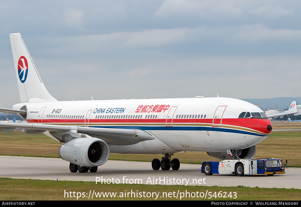 Aircraft Photo of B-6121 | Airbus A330-243 | China Eastern Airlines | AirHistory.net #546243