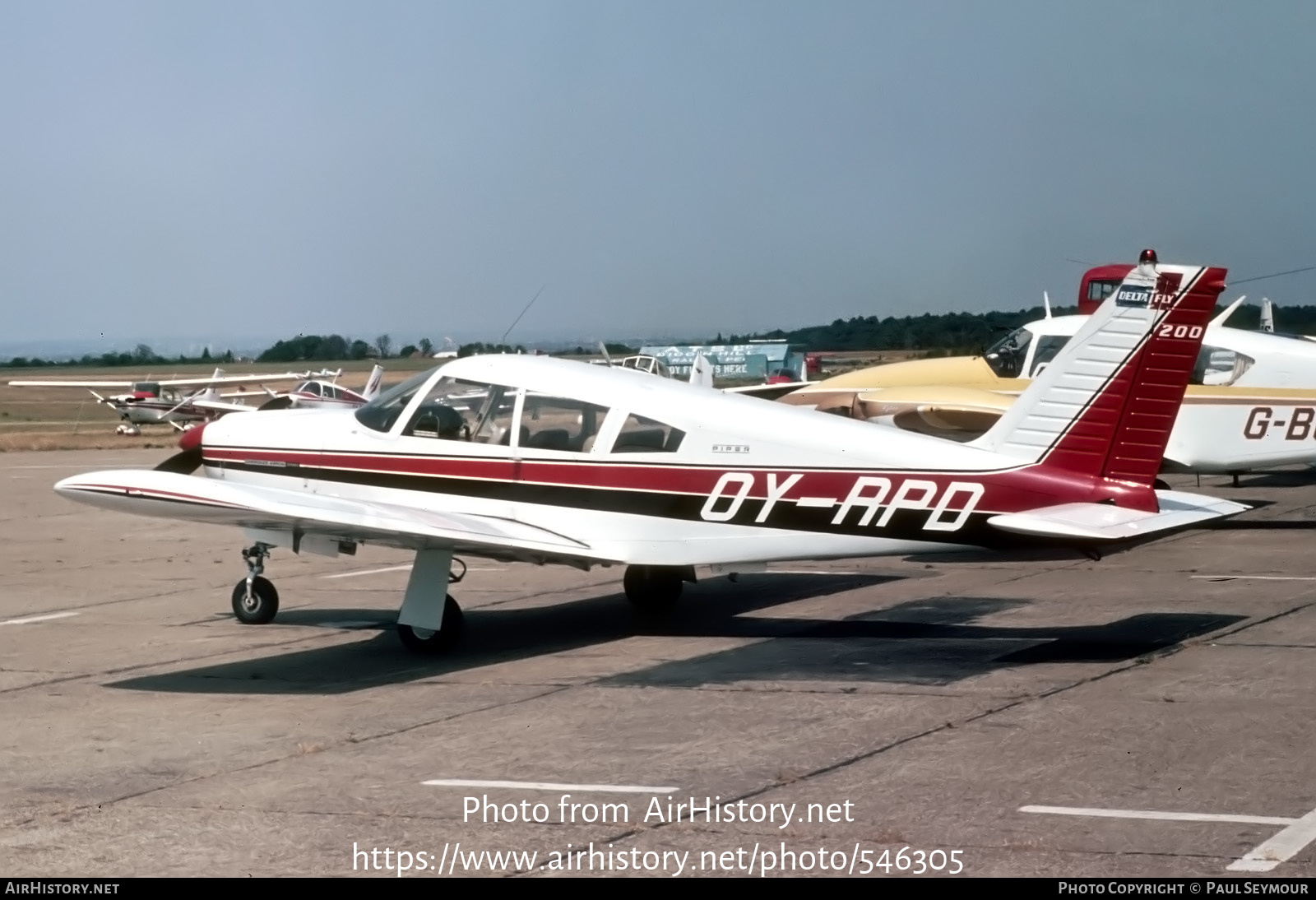 Aircraft Photo of OY-RPD | Piper PA-28R-200 Cherokee Arrow B | Delta Fly | AirHistory.net #546305