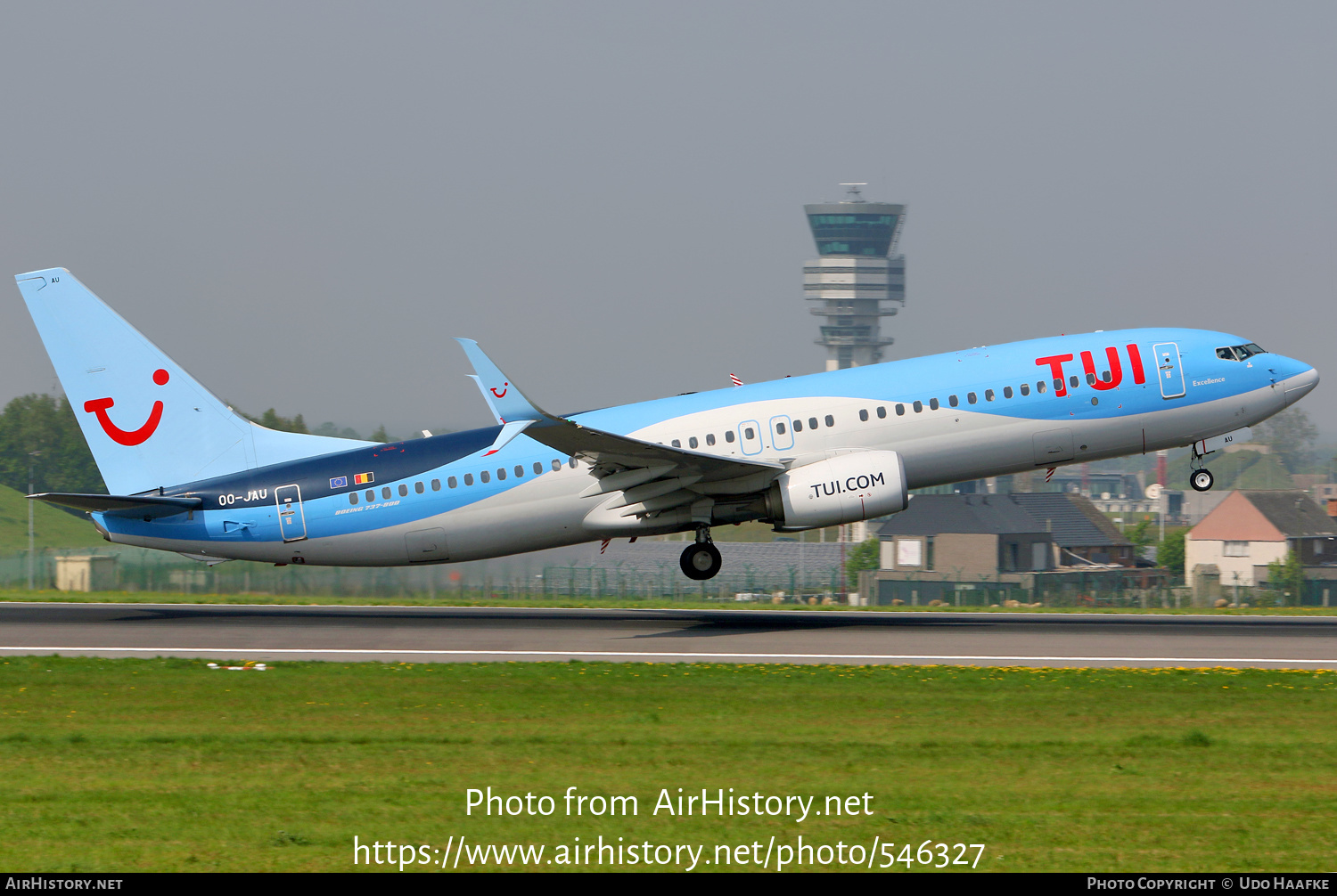 Aircraft Photo of OO-JAU | Boeing 737-8K5 | TUI | AirHistory.net #546327