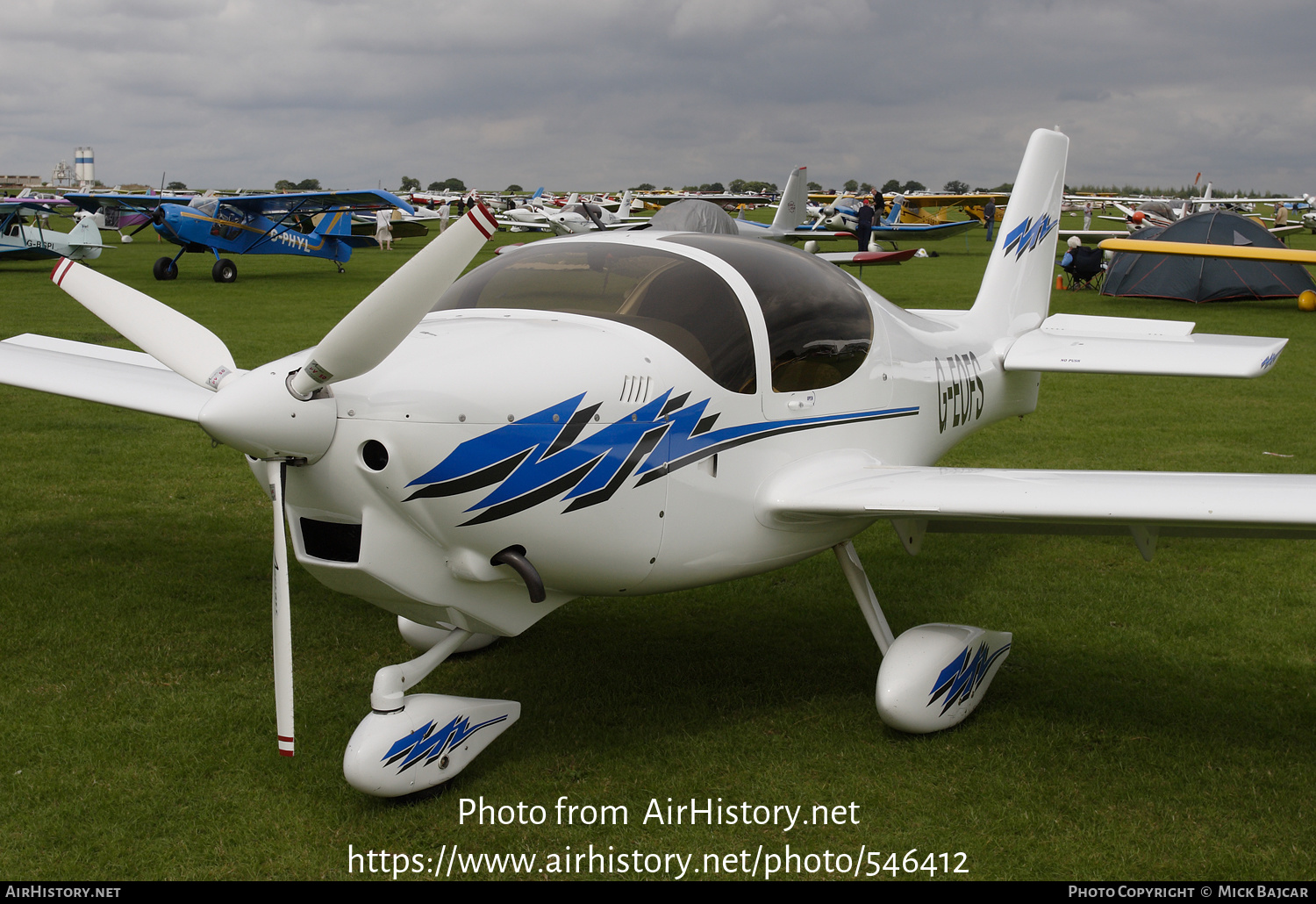 Aircraft Photo of G-EOFS | Europa Aircraft Europa (Tri-gear) | AirHistory.net #546412