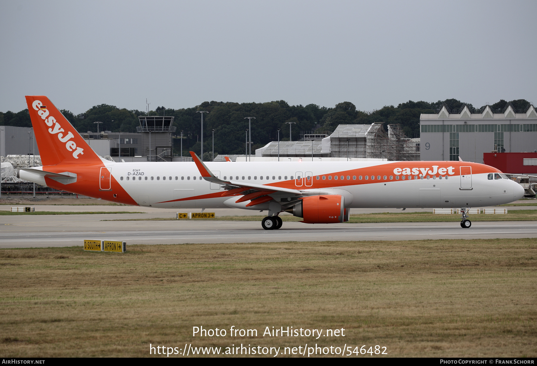 Aircraft Photo of D-AZAD | Airbus A321-251NX | EasyJet | AirHistory.net #546482