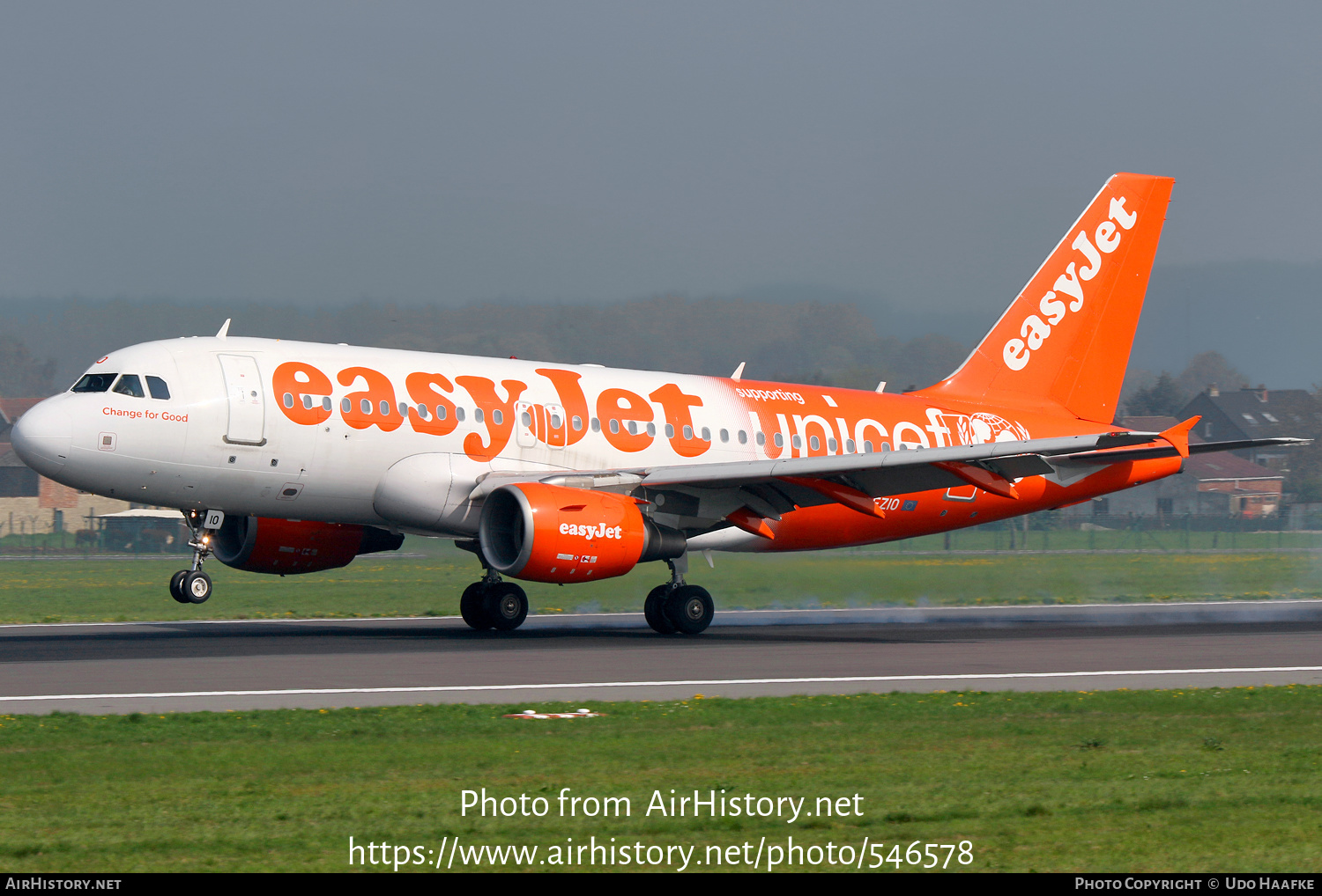 Aircraft Photo of G-EZIO | Airbus A319-111 | EasyJet | AirHistory.net #546578