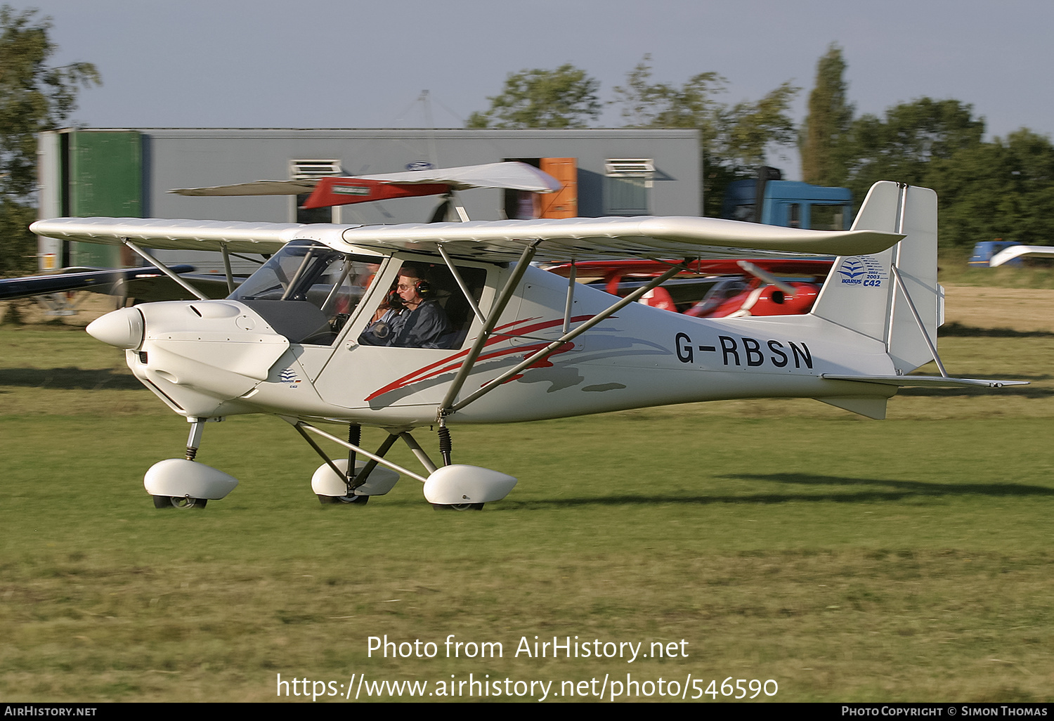 Aircraft Photo of G-RBSN | Comco Ikarus C42-FB80 | AirHistory.net #546590