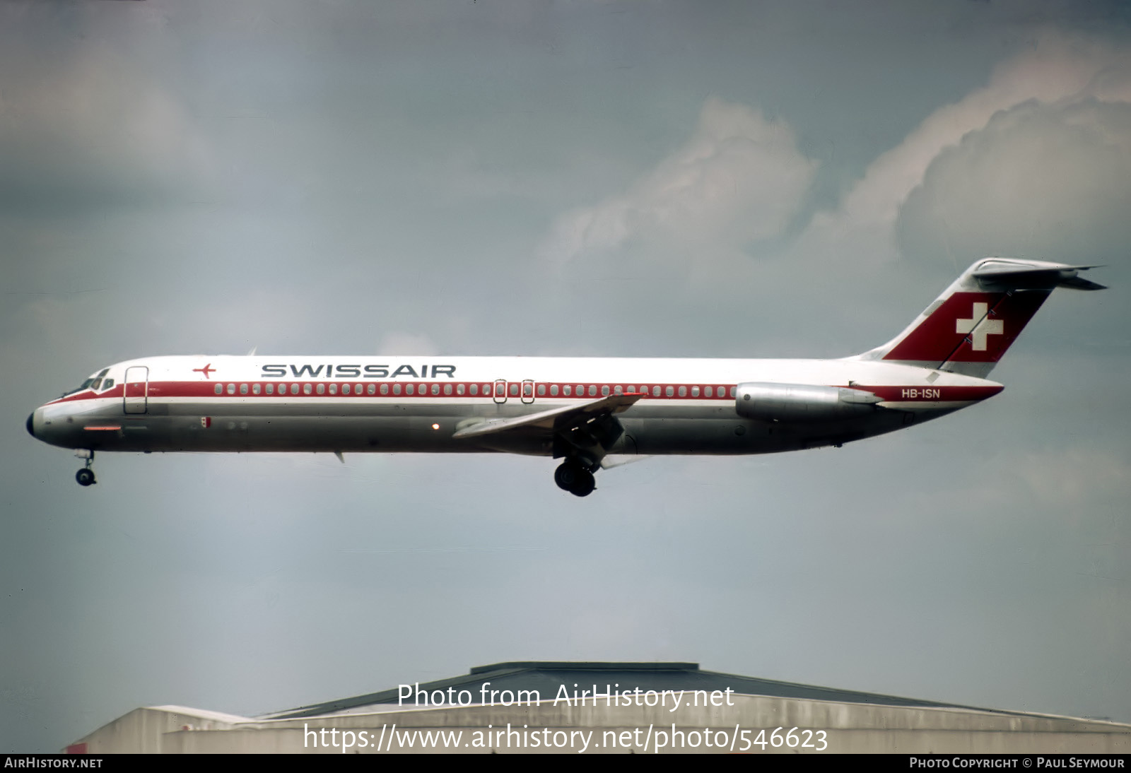 Aircraft Photo of HB-ISN | McDonnell Douglas DC-9-51 | Swissair | AirHistory.net #546623