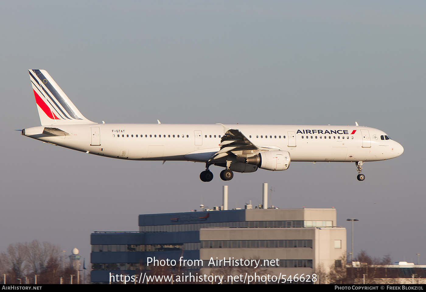 Aircraft Photo of F-GTAT | Airbus A321-211 | Air France | AirHistory.net #546628