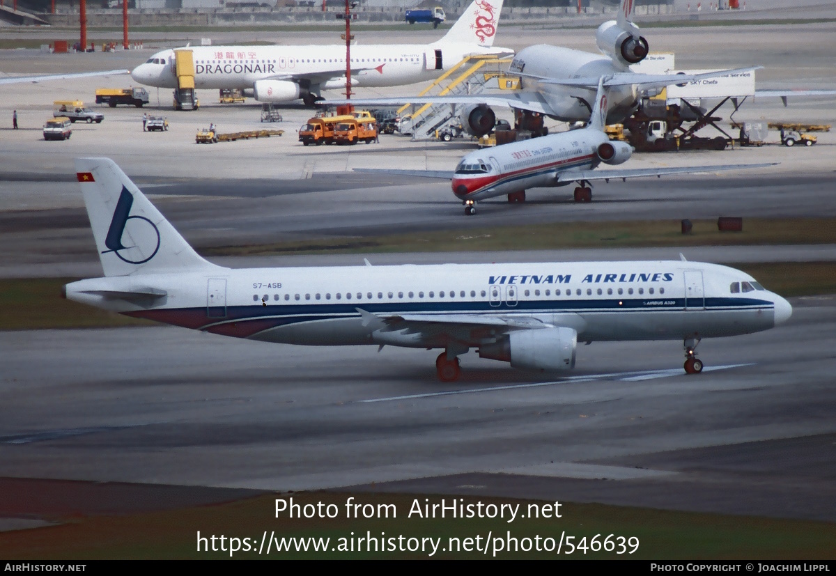 Aircraft Photo of S7-ASB | Airbus A320-214 | Vietnam Airlines | AirHistory.net #546639