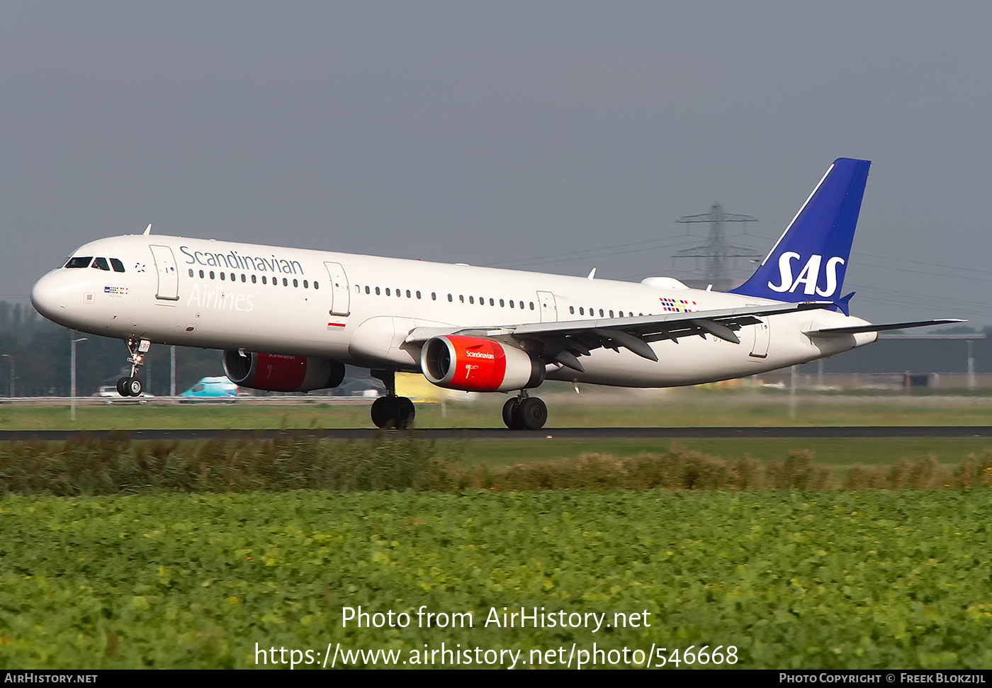 Aircraft Photo of OY-KBF | Airbus A321-232 | Scandinavian Airlines - SAS | AirHistory.net #546668