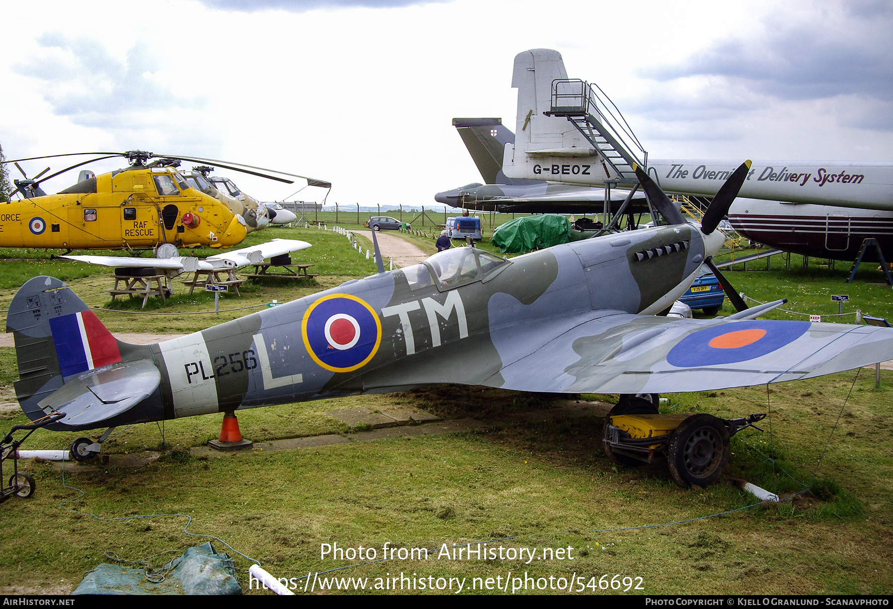 Aircraft Photo of PL256 | Supermarine Spitfire (model) | UK - Air Force | AirHistory.net #546692