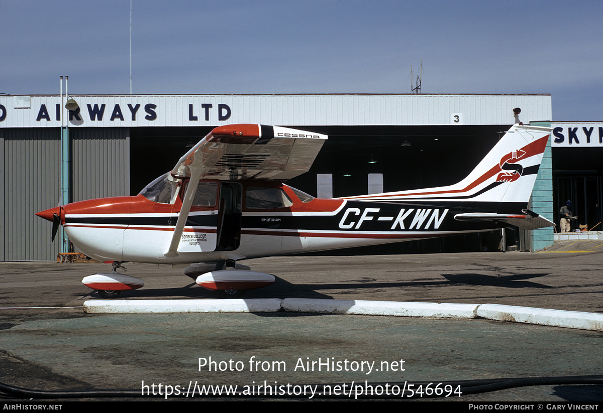 Aircraft Photo of CF-KWN | Cessna 172M Skyhawk | Seneca College | AirHistory.net #546694