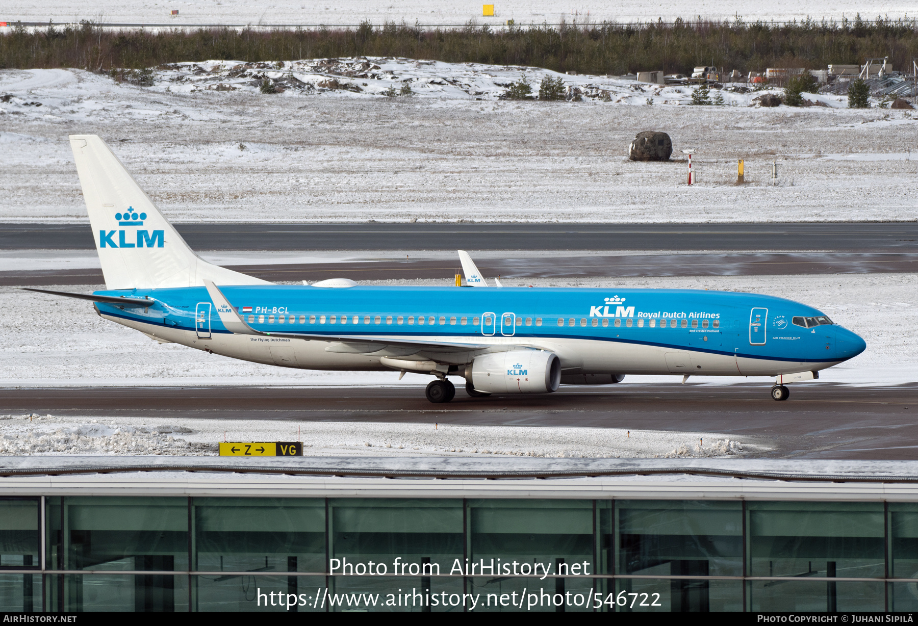 Aircraft Photo of PH-BCL | Boeing 737-800 | KLM - Royal Dutch Airlines | AirHistory.net #546722