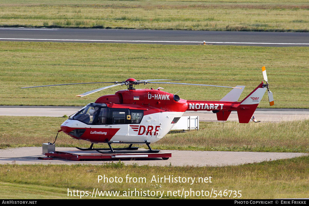 Aircraft Photo of D-HAWK | Airbus Helicopters BK-117 B-2 | DRF Luftrettung - German Air Rescue | AirHistory.net #546735