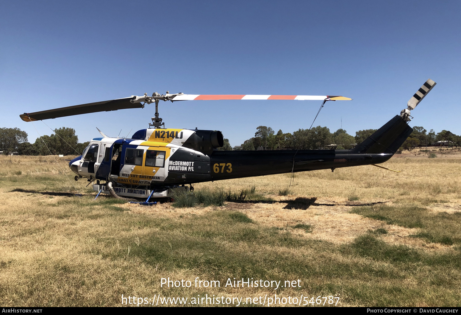 Aircraft Photo of N214LJ | Bell 214B-1 Biglifter | McDermott Aviation | AirHistory.net #546787