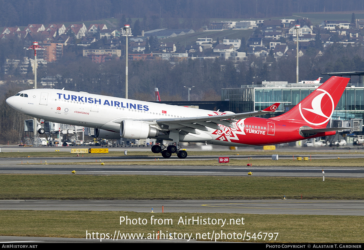 Aircraft Photo of TC-JNB | Airbus A330-203 | Turkish Airlines | AirHistory.net #546797