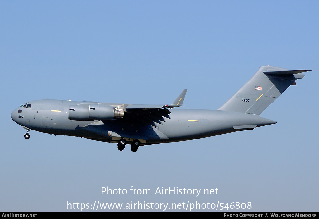 Aircraft Photo of 02-1107 / 21107 | Boeing C-17A Globemaster III | USA - Air Force | AirHistory.net #546808