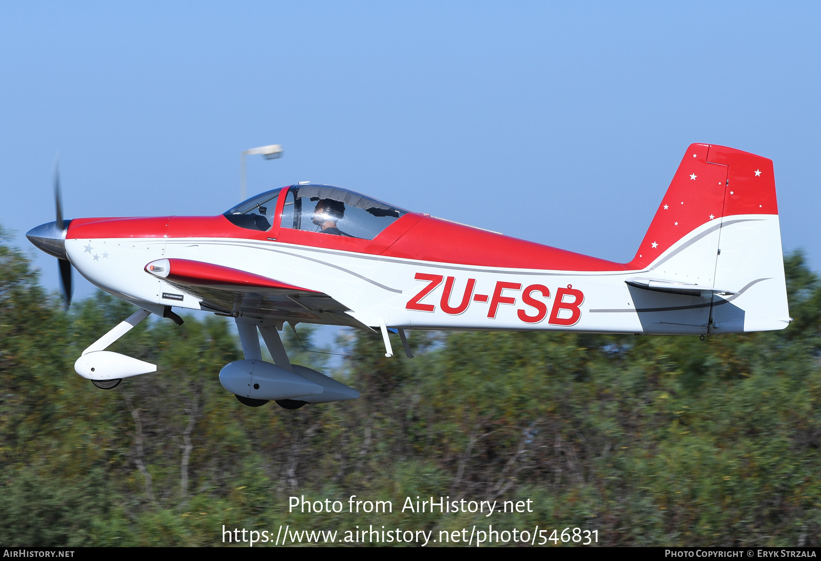 Aircraft Photo of ZU-FSB | Van's RV-7A | AirHistory.net #546831