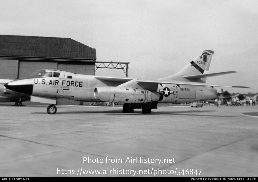 Aircraft Photo of 54-536 / BB-536 | Douglas RB-66B Destroyer | USA ...