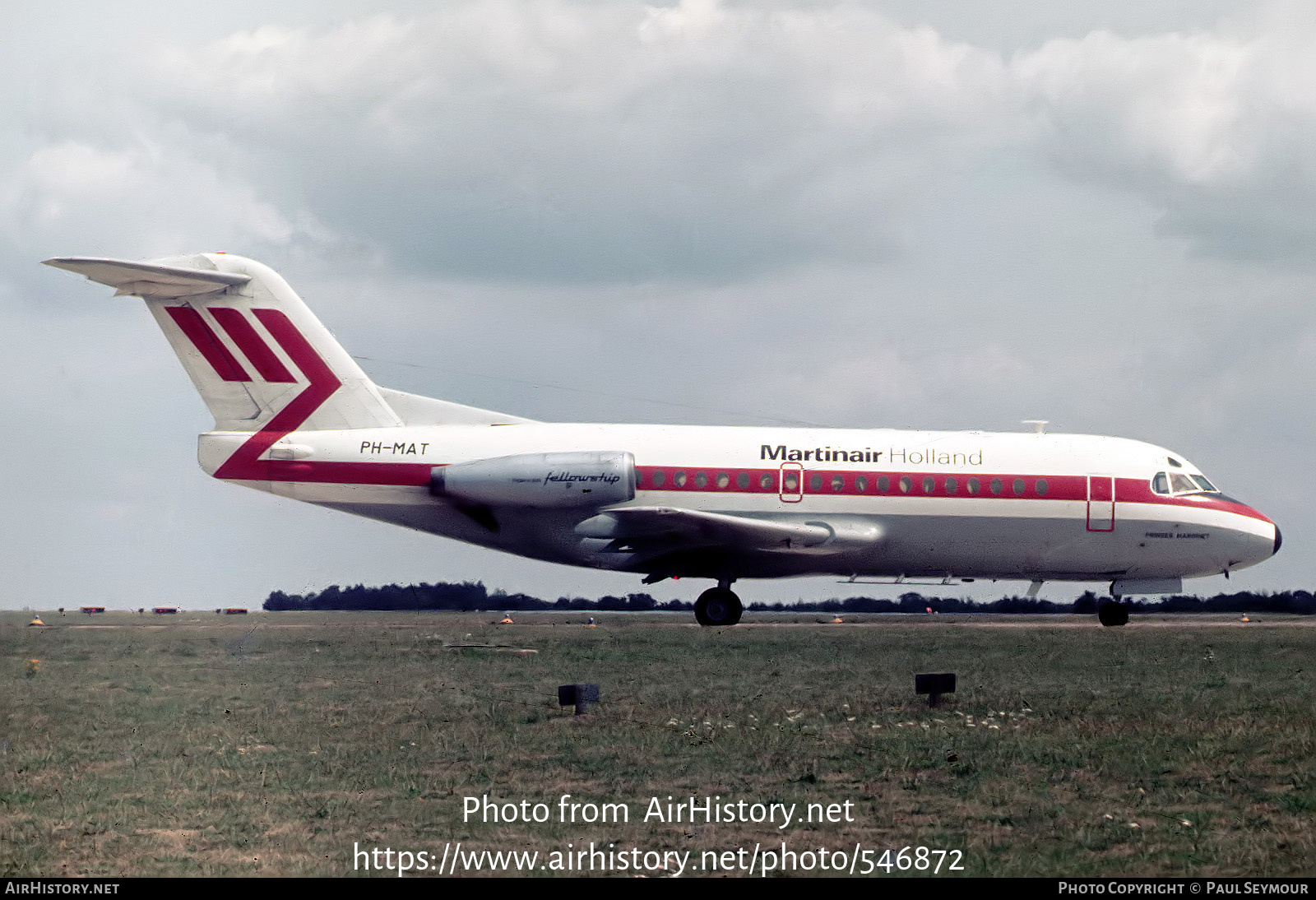 Aircraft Photo of PH-MAT | Fokker F28-1000 Fellowship | Martinair Holland | AirHistory.net #546872