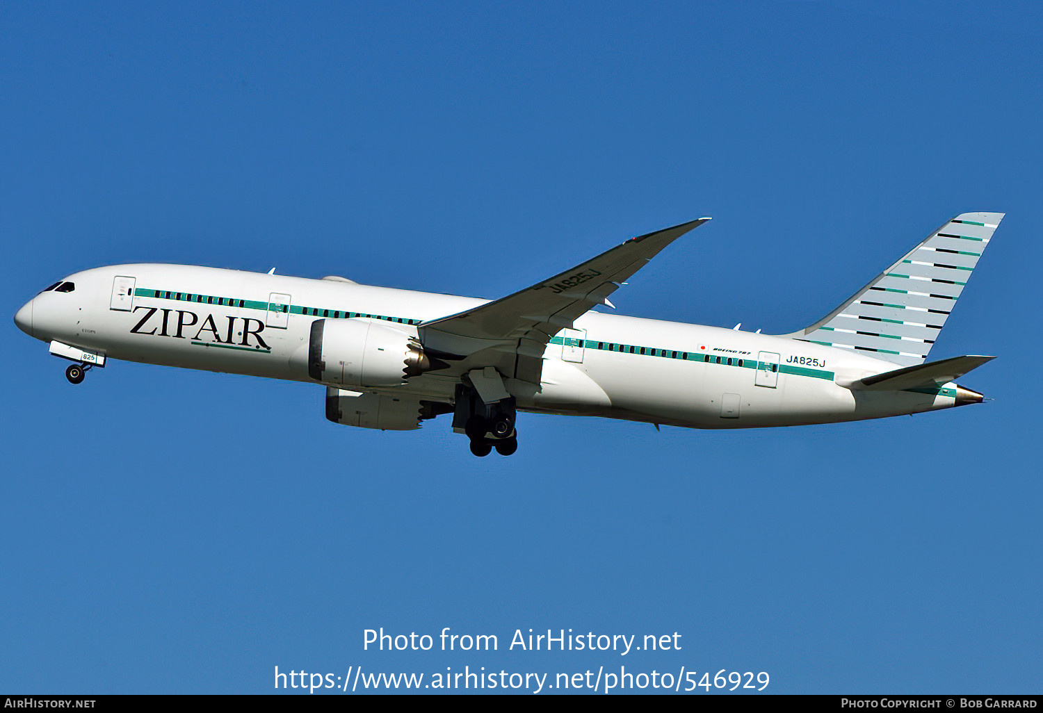 Aircraft Photo of JA825J | Boeing 787-8 Dreamliner | ZipAir | AirHistory.net #546929