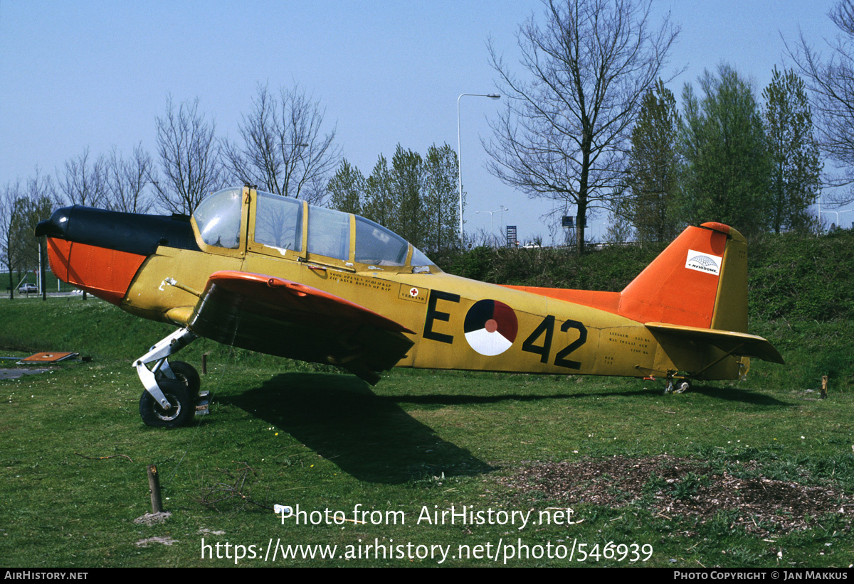 Aircraft Photo of E-42 | Fokker S.11-1 Instructor | Netherlands - Air Force | AirHistory.net #546939