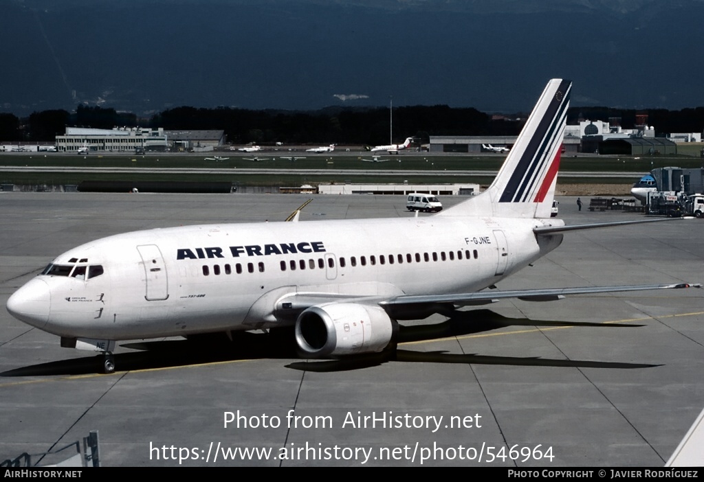 Aircraft Photo of F-GJNE | Boeing 737-528 | Air France | AirHistory.net #546964