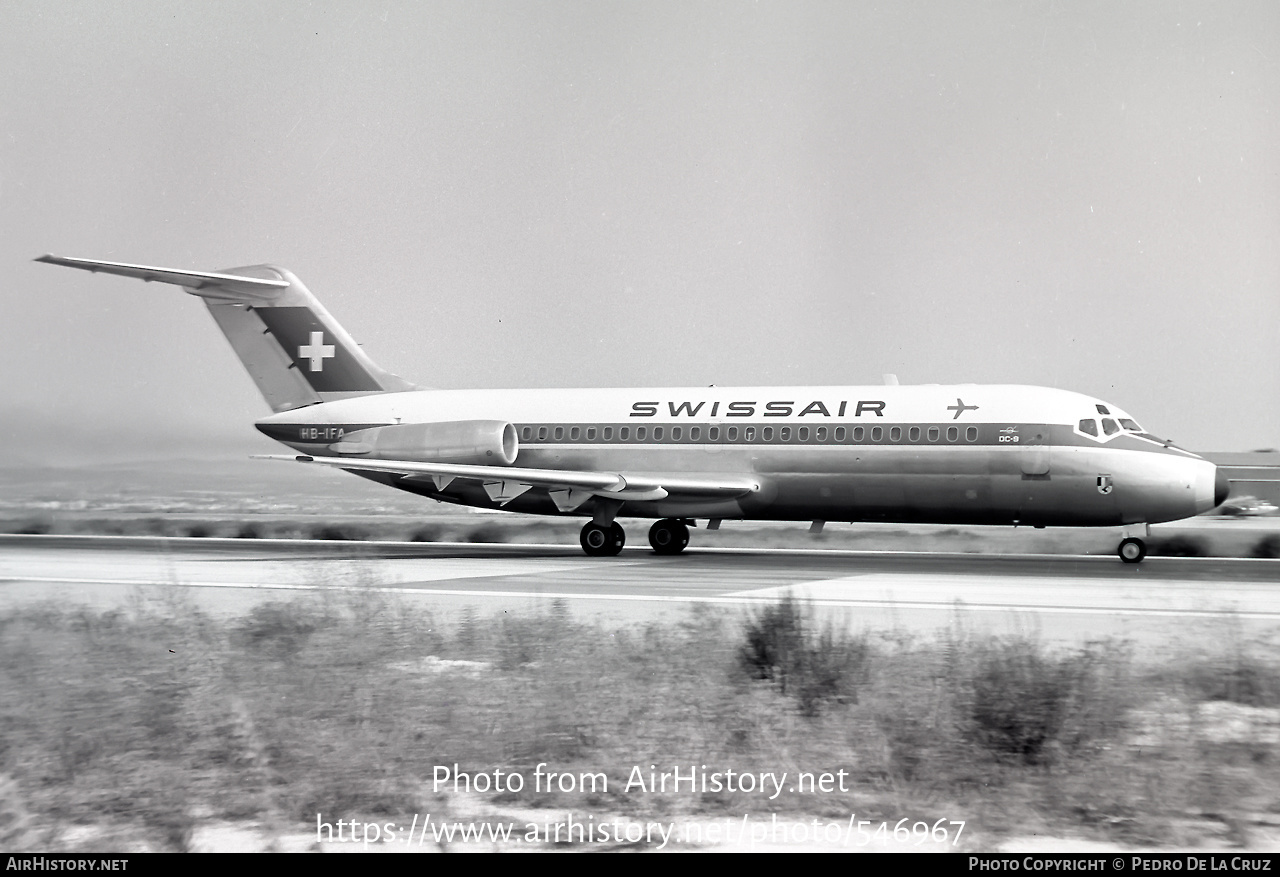 Aircraft Photo of HB-IFA | Douglas DC-9-15 | Swissair | AirHistory.net #546967