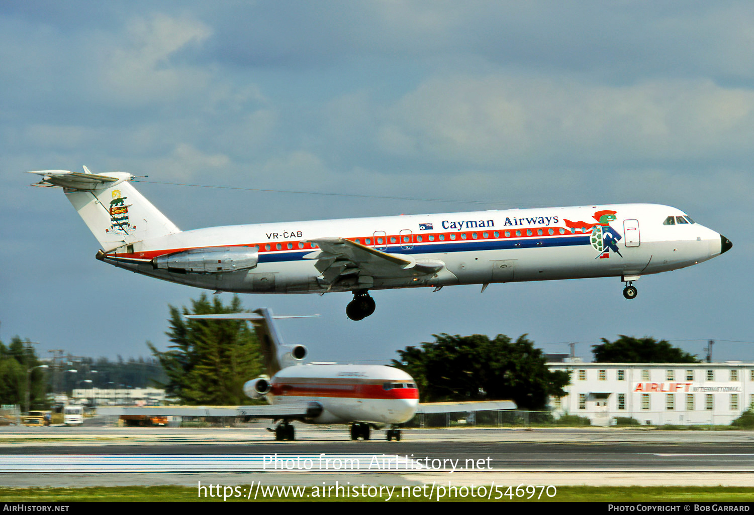 Aircraft Photo of VR-CAB | BAC 111-531FS One-Eleven | Cayman Airways | AirHistory.net #546970