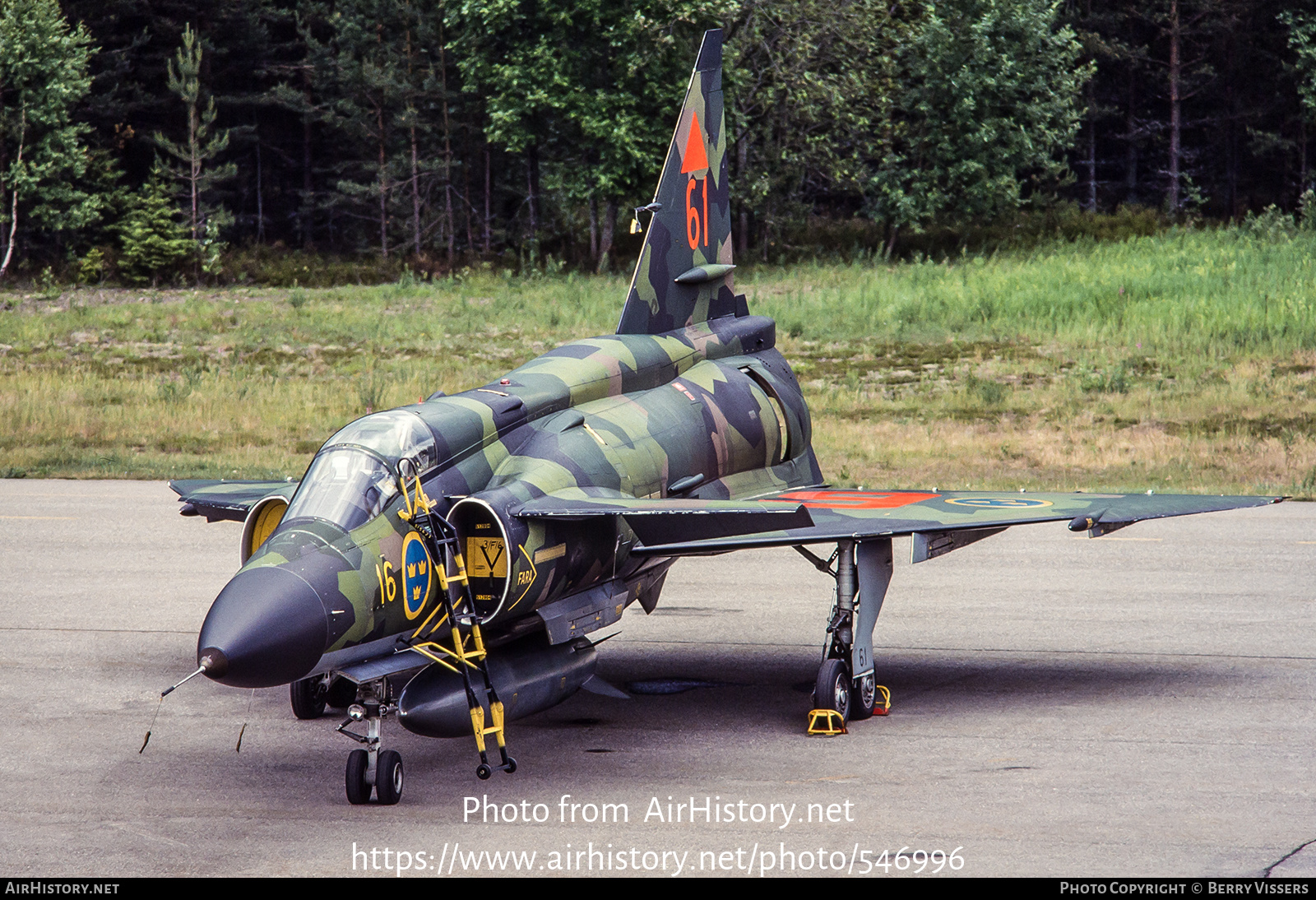 Aircraft Photo of 37321 | Saab JA37 Viggen | Sweden - Air Force | AirHistory.net #546996