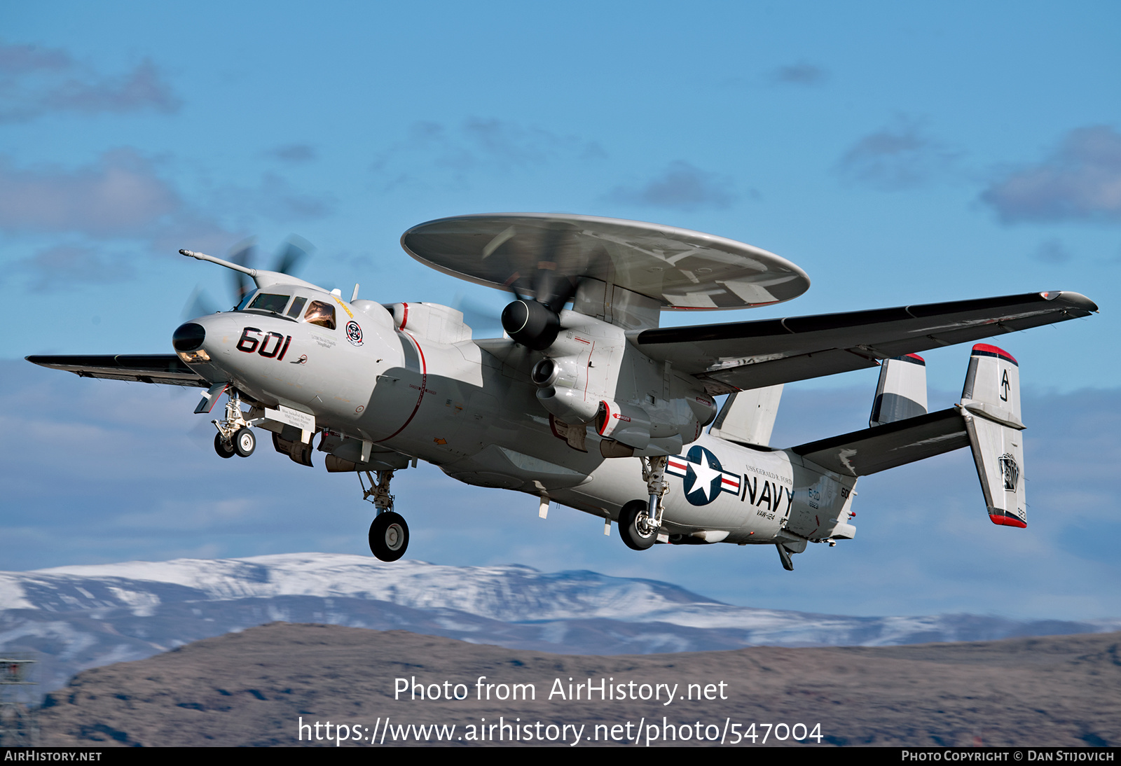 Aircraft Photo of 169231 / 9231 | Northrop Grumman E-2D Hawkeye | USA - Navy | AirHistory.net #547004