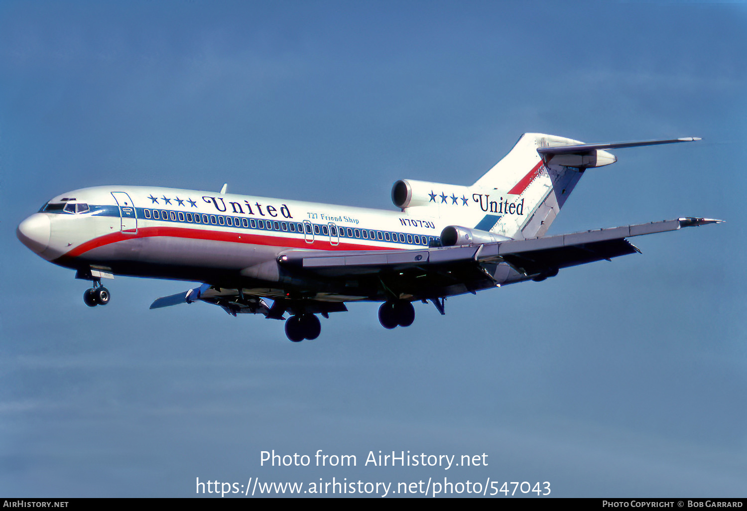 Aircraft Photo of N7073U | Boeing 727-22 | United Airlines | AirHistory.net #547043