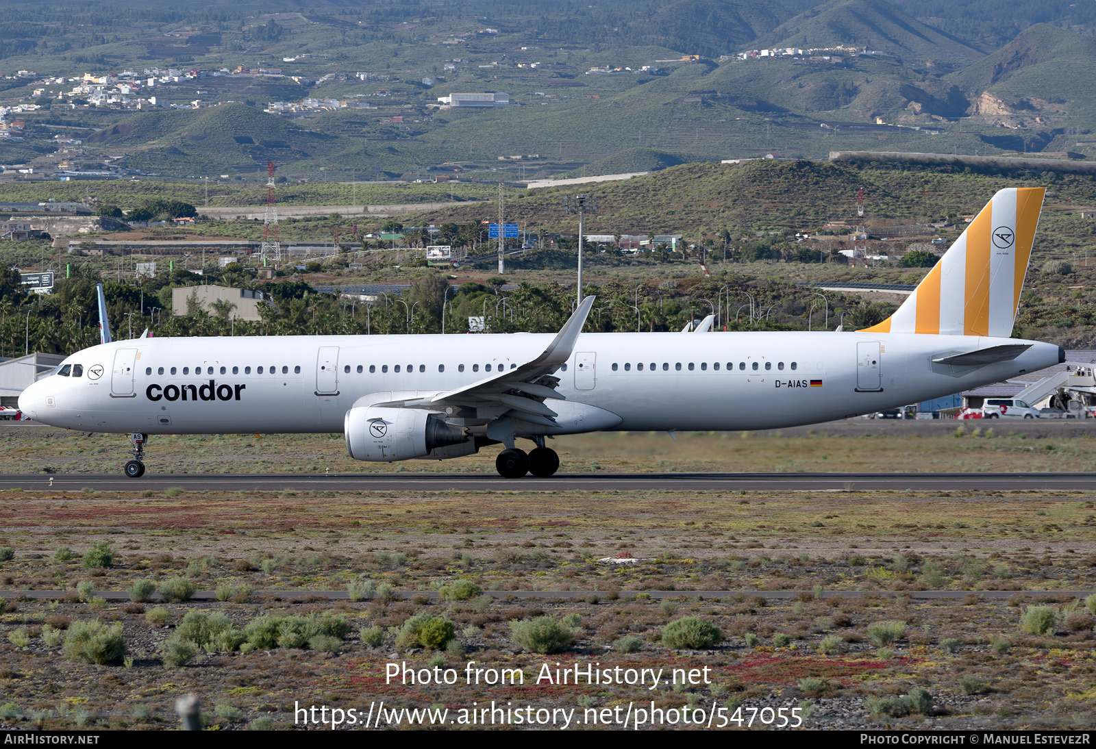 Aircraft Photo of D-AIAS | Airbus A321-211 | Condor Flugdienst | AirHistory.net #547055