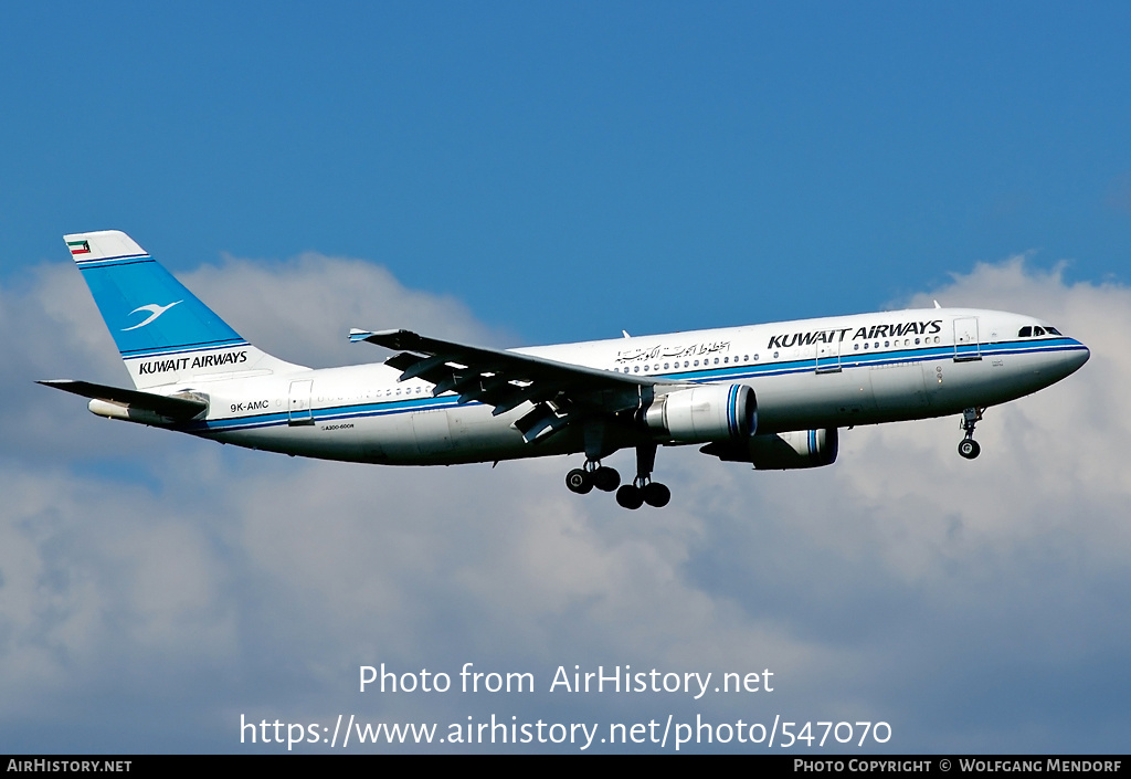 Aircraft Photo of 9K-AMC | Airbus A300B4-605R | Kuwait Airways | AirHistory.net #547070