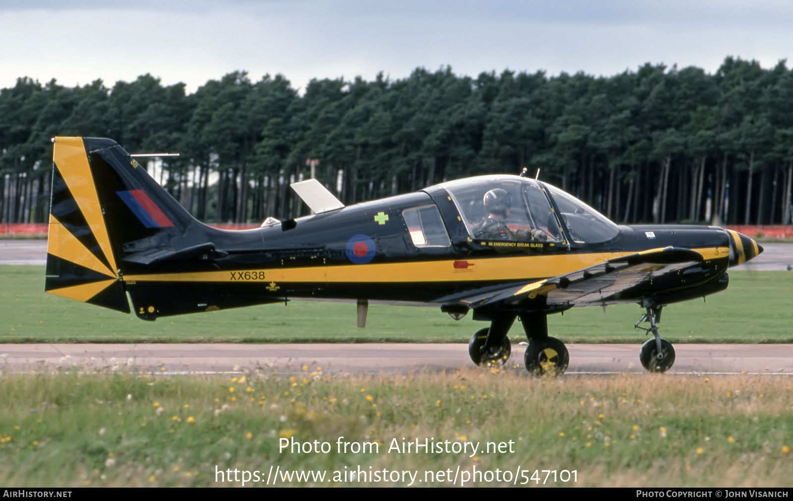 Aircraft Photo of XX638 | Scottish Aviation Bulldog T1 | UK - Air Force | AirHistory.net #547101