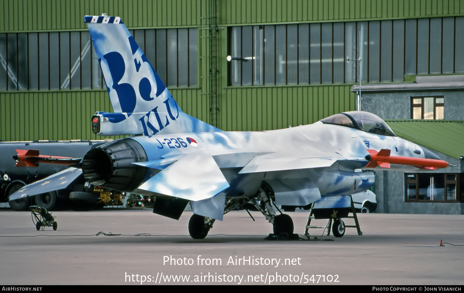 Aircraft Photo of J-236 | General Dynamics F-16A Fighting Falcon | Netherlands - Air Force | AirHistory.net #547102