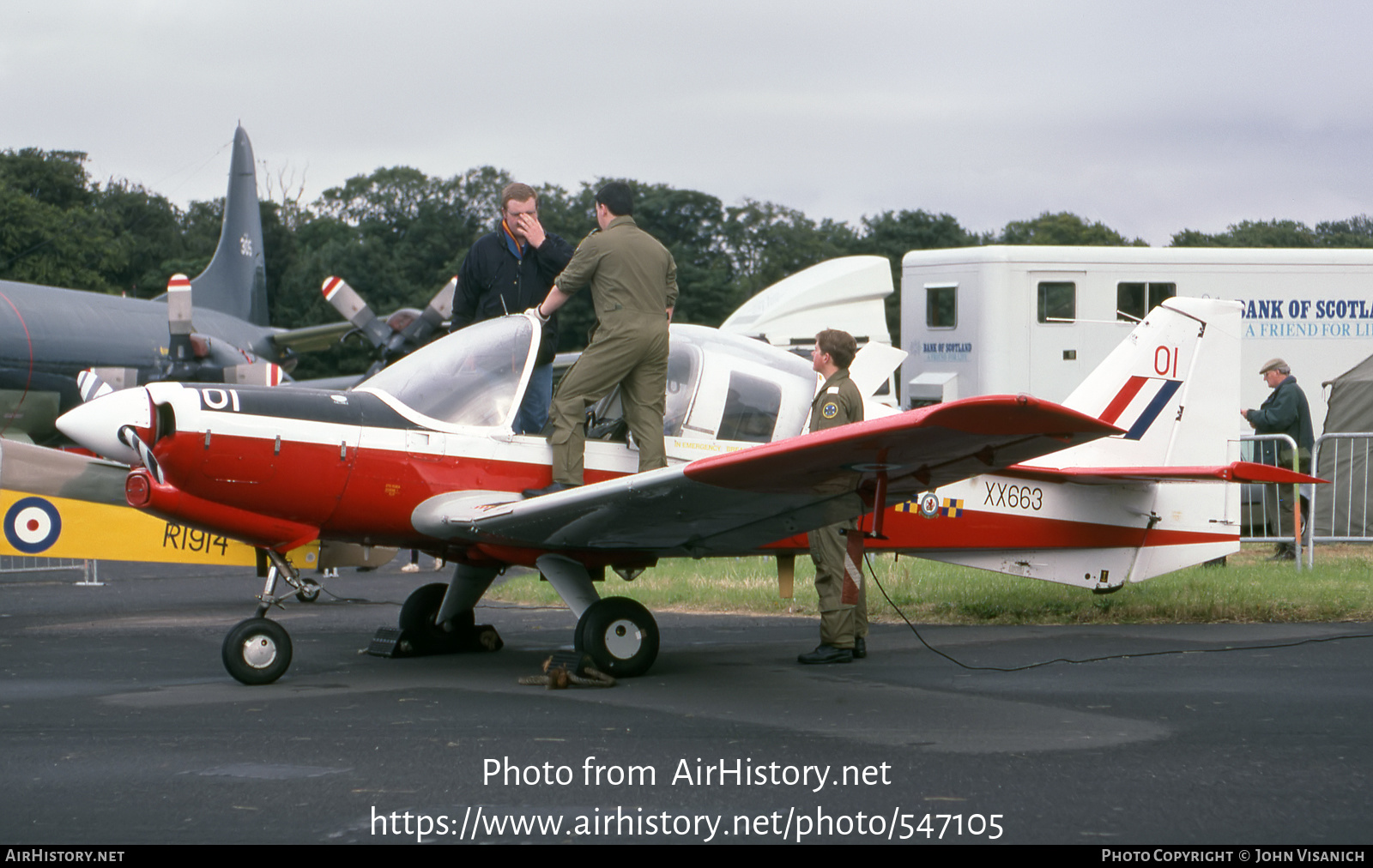 Aircraft Photo of XX663 | Scottish Aviation Bulldog T1 | UK - Air Force | AirHistory.net #547105