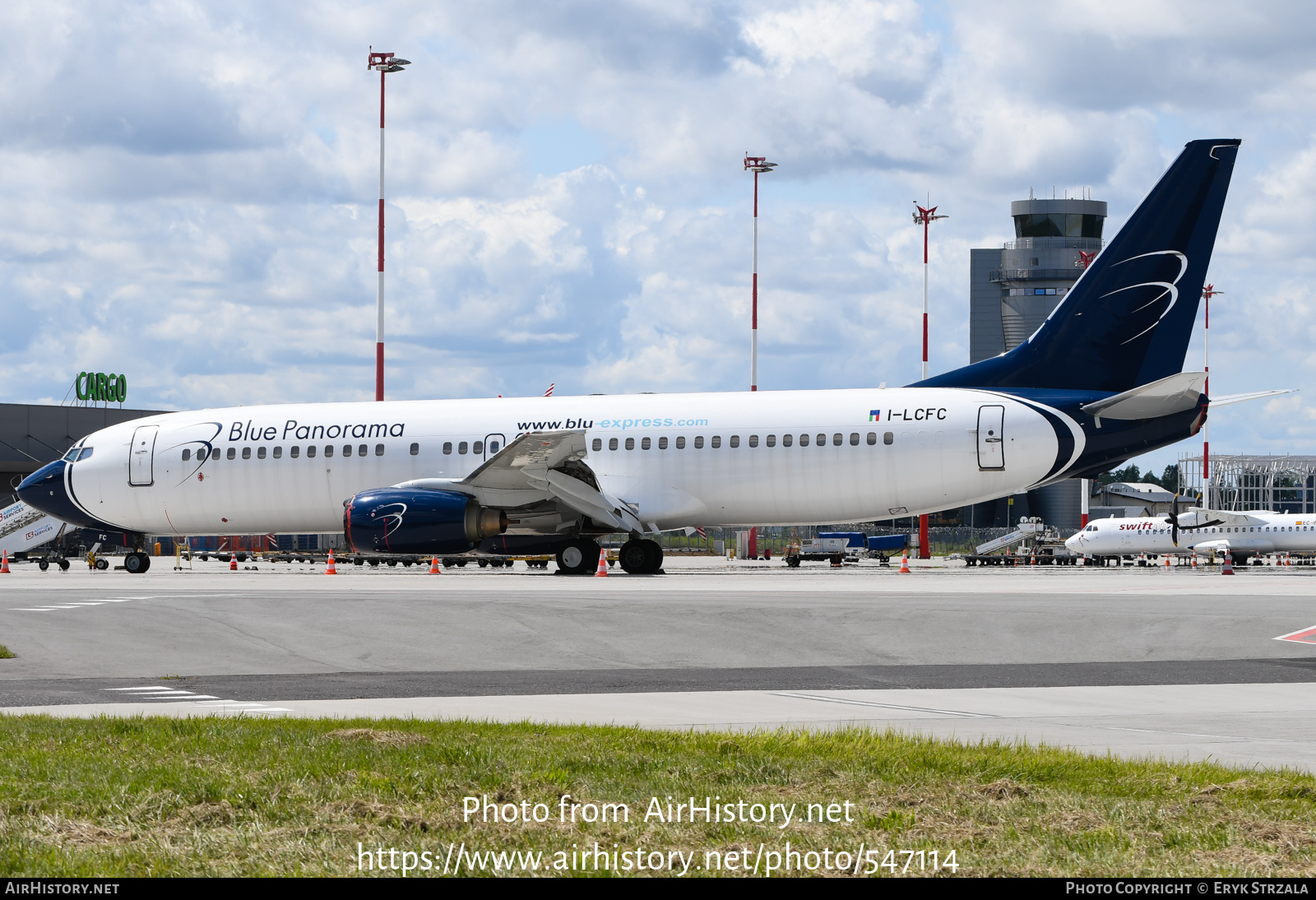 Aircraft Photo of I-LCFC | Boeing 737-86N | Blue Panorama Airlines | AirHistory.net #547114